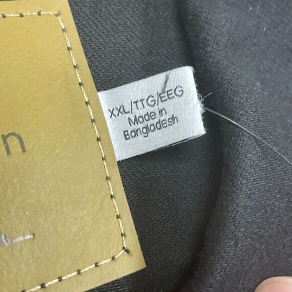 Calvin Klein Black Denim Trucker Jacket For Women XXL Classic Fit d0174 - Picture 4 of 10